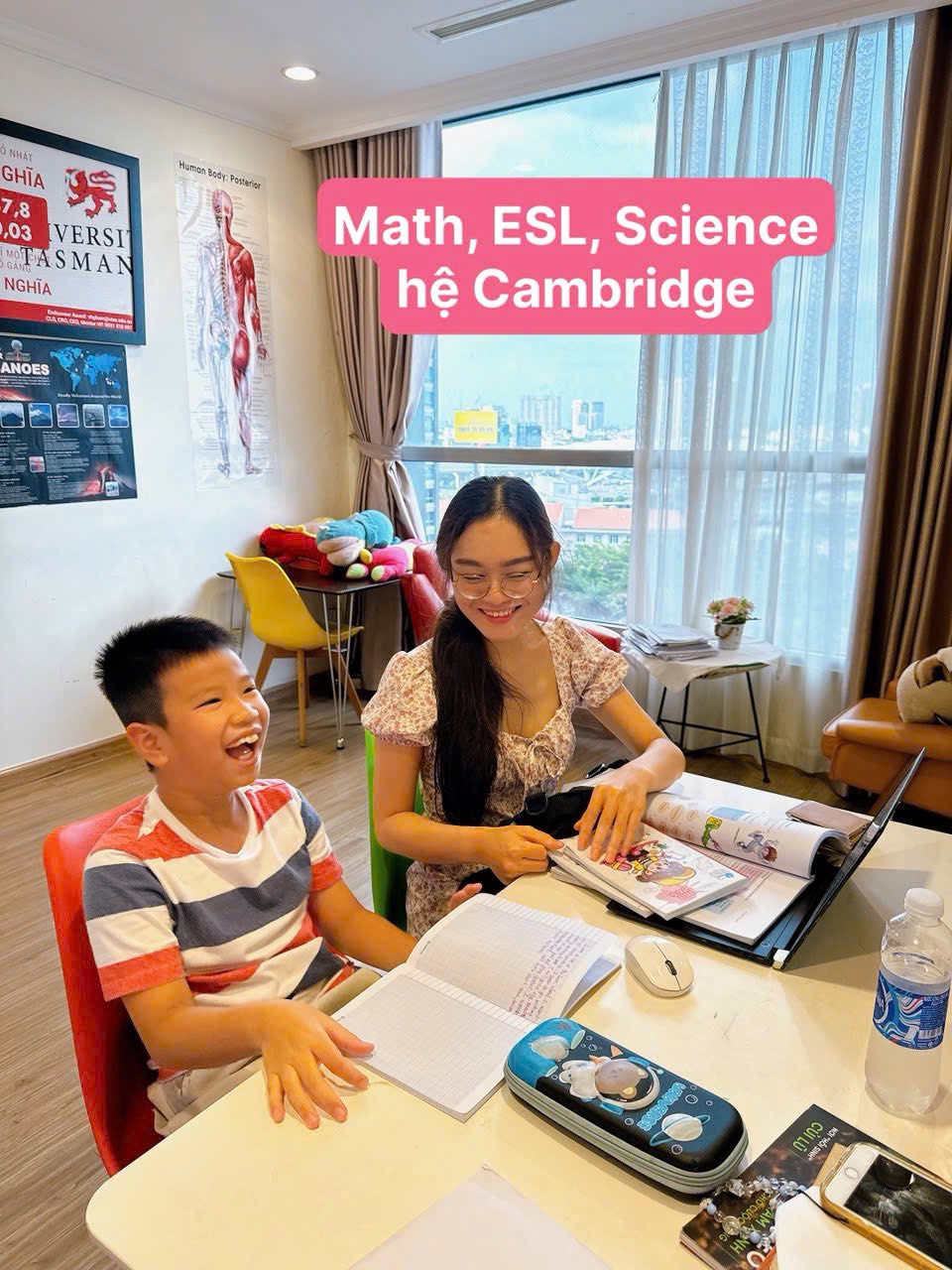 Nhận dạy tiếng Anh, Toán, Khoa học cho học sinh Vinschool và các trường, luyện thi Cambridge, lớp cá nhân hóa 1:1 hoặc nhóm nhỏ, có lớp online, tặng buổi học thử.