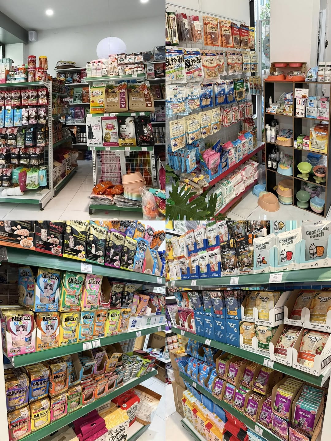 Cloudy Pet Shop bán hạt, cát, pate tươi, gói lon cho mèo và cún. Freeship hoả tốc nội khu Vinhomes Grand Park. Giá công khai, tư vấn tận tình.