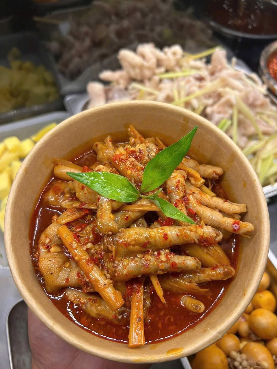 Chân gà cay Hội An, mực rim cay, cá bò sợi rim, khô mực, các loại mắm, đồ ăn vặt nhà làm chuẩn vị, ship liền tại Sài Gòn. Liên hệ Zalo 0359605338.