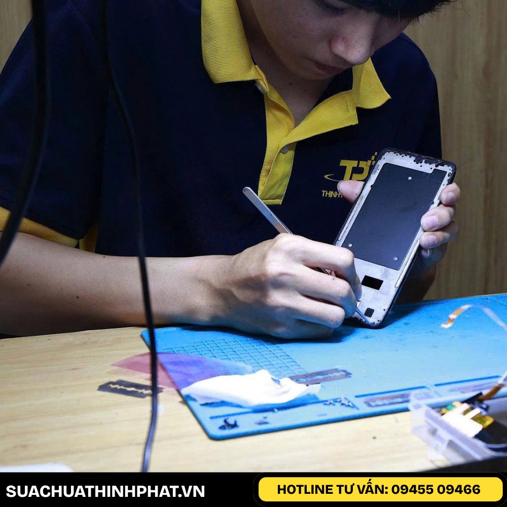 Dịch vụ sửa chữa điện thoại, iPad, laptop lấy nhanh trong ngày tại Thủ Đức. Nhận thay màn hình, pin, camera, sửa main, khắc phục máy vô nước.