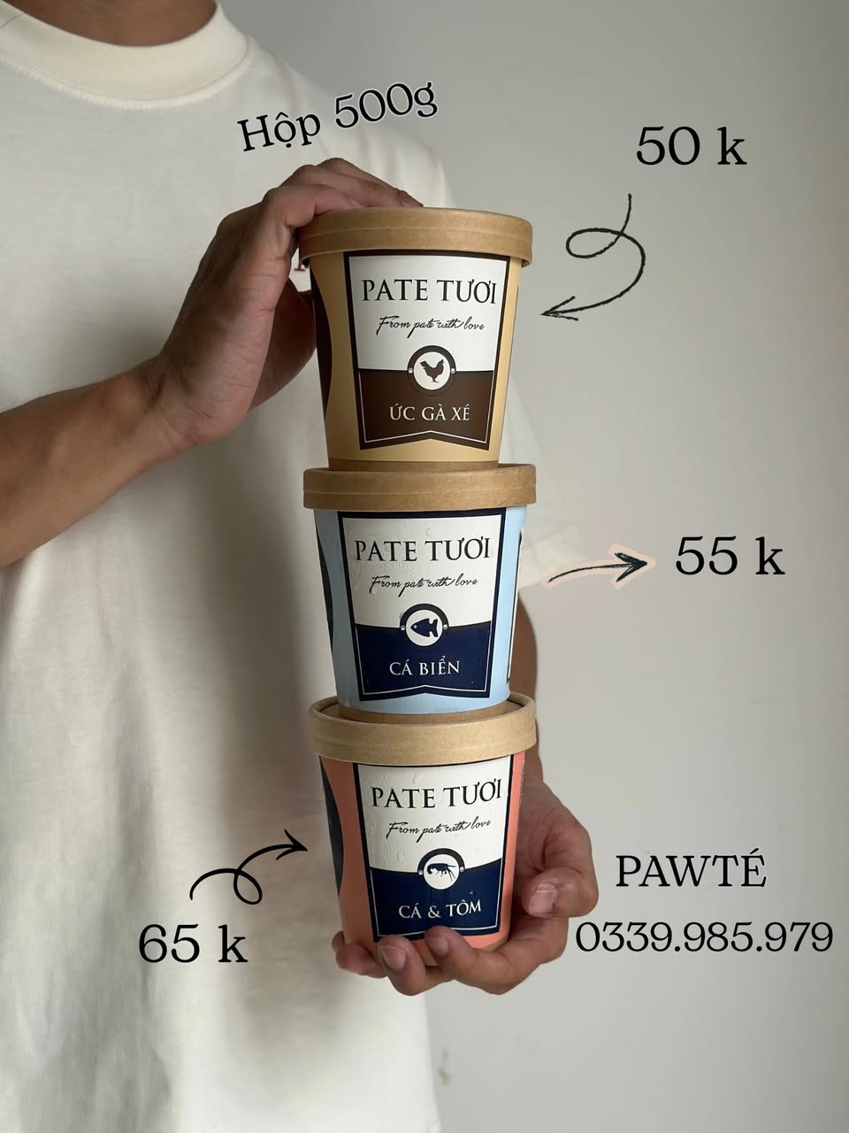 Bếp Pawté bán pate tươi cho chó mèo, không phụ gia, giao tận nơi, freeship cho cư dân Vinhomes Grand Park, hỗ trợ ship nội thành SG.
