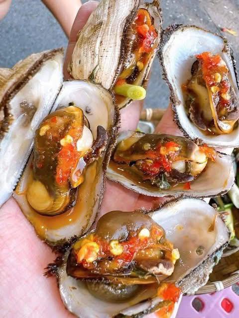 Bán sò đá Cam Ranh tươi sống, thịt béo ngọt, giá 95K/2kg hoặc 130K/3kg. Bao sống, bao kiểm hàng, ship tận nơi 20k-30k. Liên hệ 0933754543.