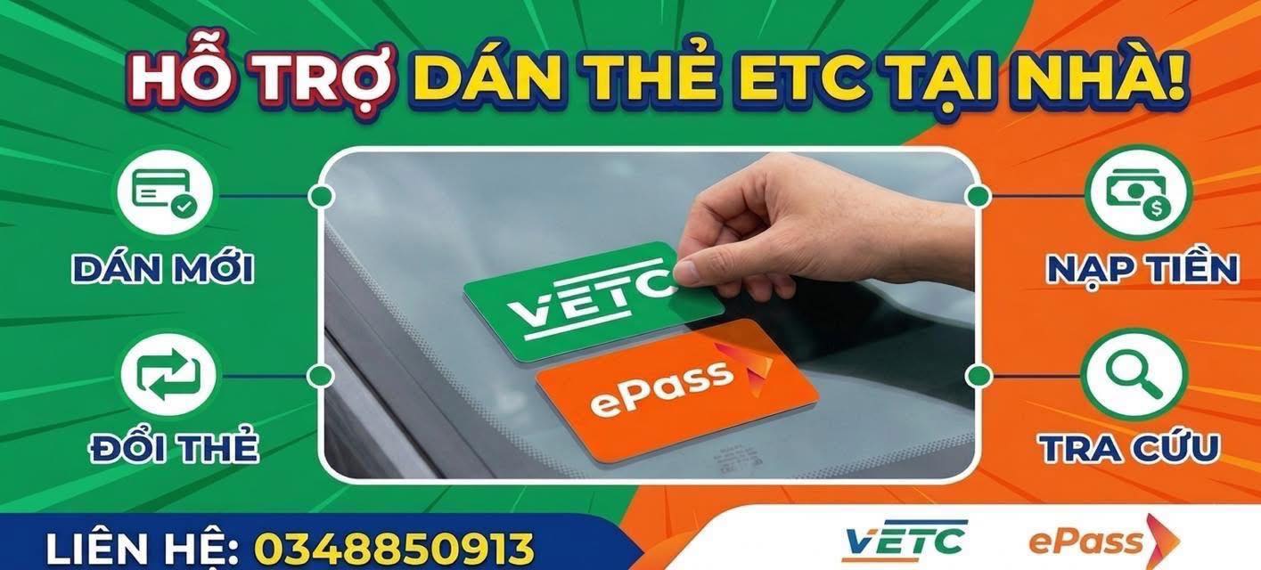 Nhận hỗ trợ VETC cho xe ô tô tại khu vực miền Nam, dịch vụ nhanh gọn và hỗ trợ tận nơi.