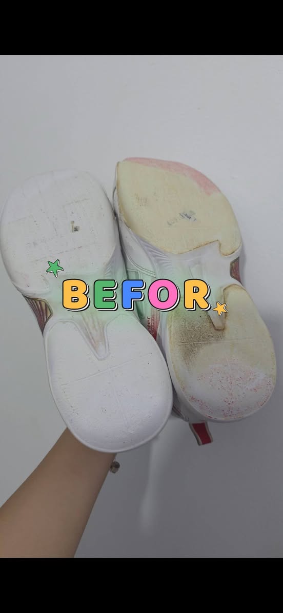 Dịch vụ vệ sinh, sửa chữa, dán keo, thay đế, repaint và tẩy ố giày dép tại Tân Bình & Thủ Đức. Bảo hành bong keo 6 tháng. Giá dán keo đế từ 200k.