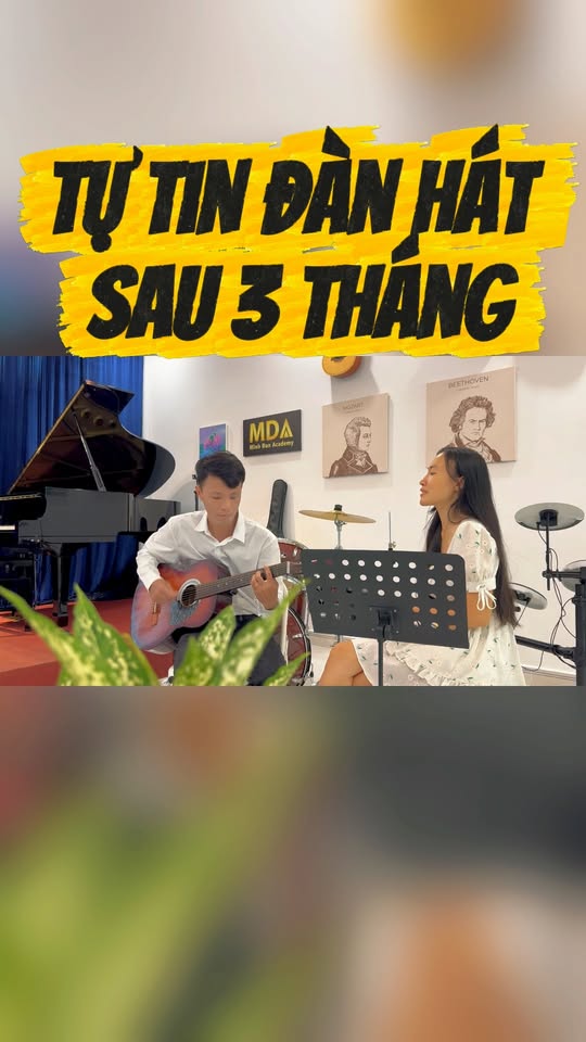 Lớp học guitar cho trẻ em từ 6 tuổi tại Minh Đan Academy, ưu đãi học phí chỉ 650.000 vnđ/tháng đầu, địa chỉ Vinhomes Grand Park, Thủ Đức.