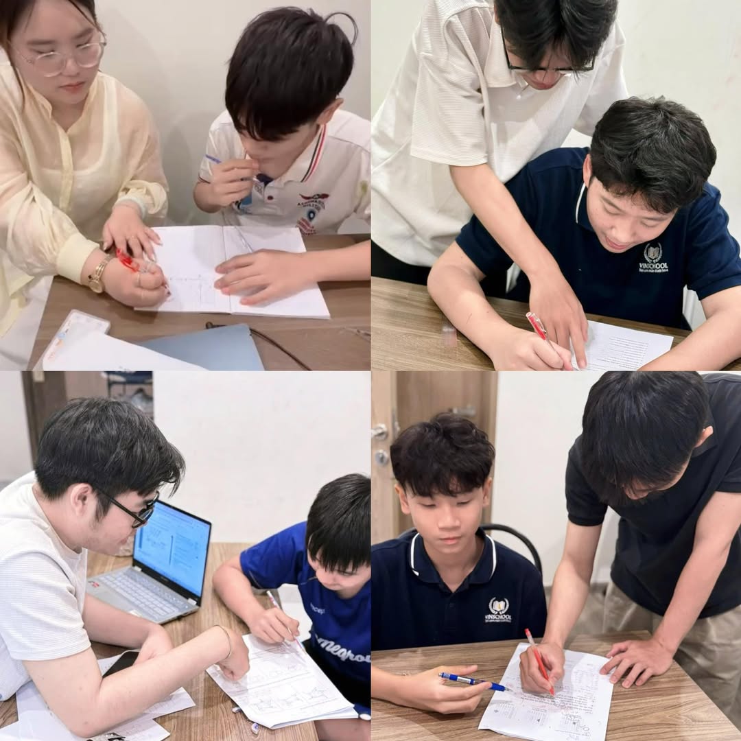 Lớp ôn tập hè cho học sinh Vinschool tại GH2 Glory Heights, Vinhome Grand Park, Q9. Củng cố kiến thức, rèn tư duy, kỹ năng làm bài, giáo viên tận tâm.