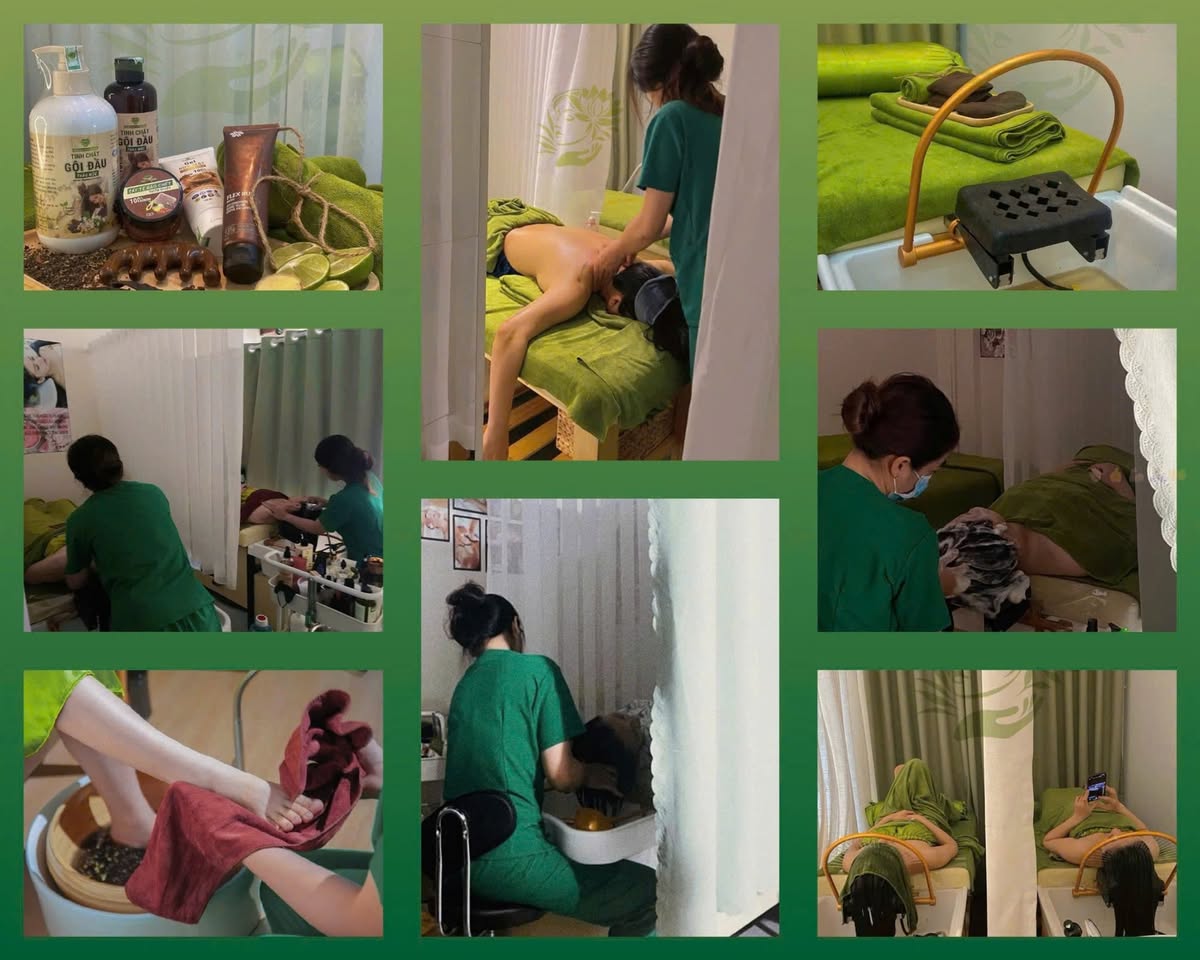 Hương Quê Spa cung cấp liệu trình gội đầu dưỡng sinh giúp giảm căng thẳng, thư giãn vùng đầu, cổ, vai gáy và tái tạo năng lượng.