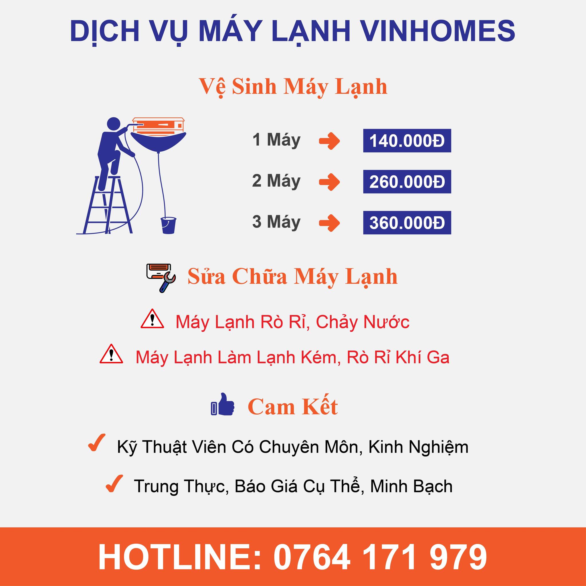 Dịch vụ sửa chữa, vệ sinh, lắp đặt điện lạnh, thiết bị điện, nước, máy lạnh, máy giặt, tủ lạnh tại Vinhomes Grand Park.