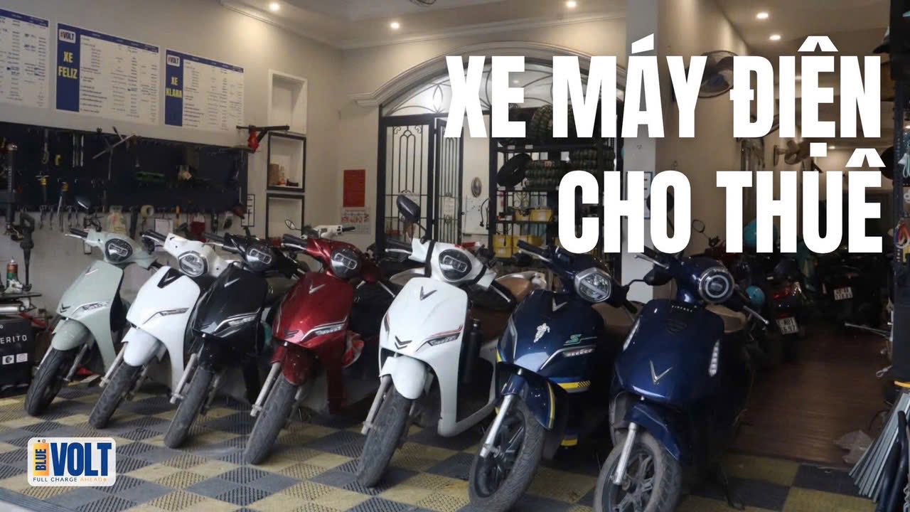Dịch vụ cho thuê xe điện BlueVolt, không cần đặt cọc, nhận xe nhanh, hỗ trợ giao nhận tận sảnh, sửa chữa và cứu hộ 24/7. Giá từ 80K/ngày.