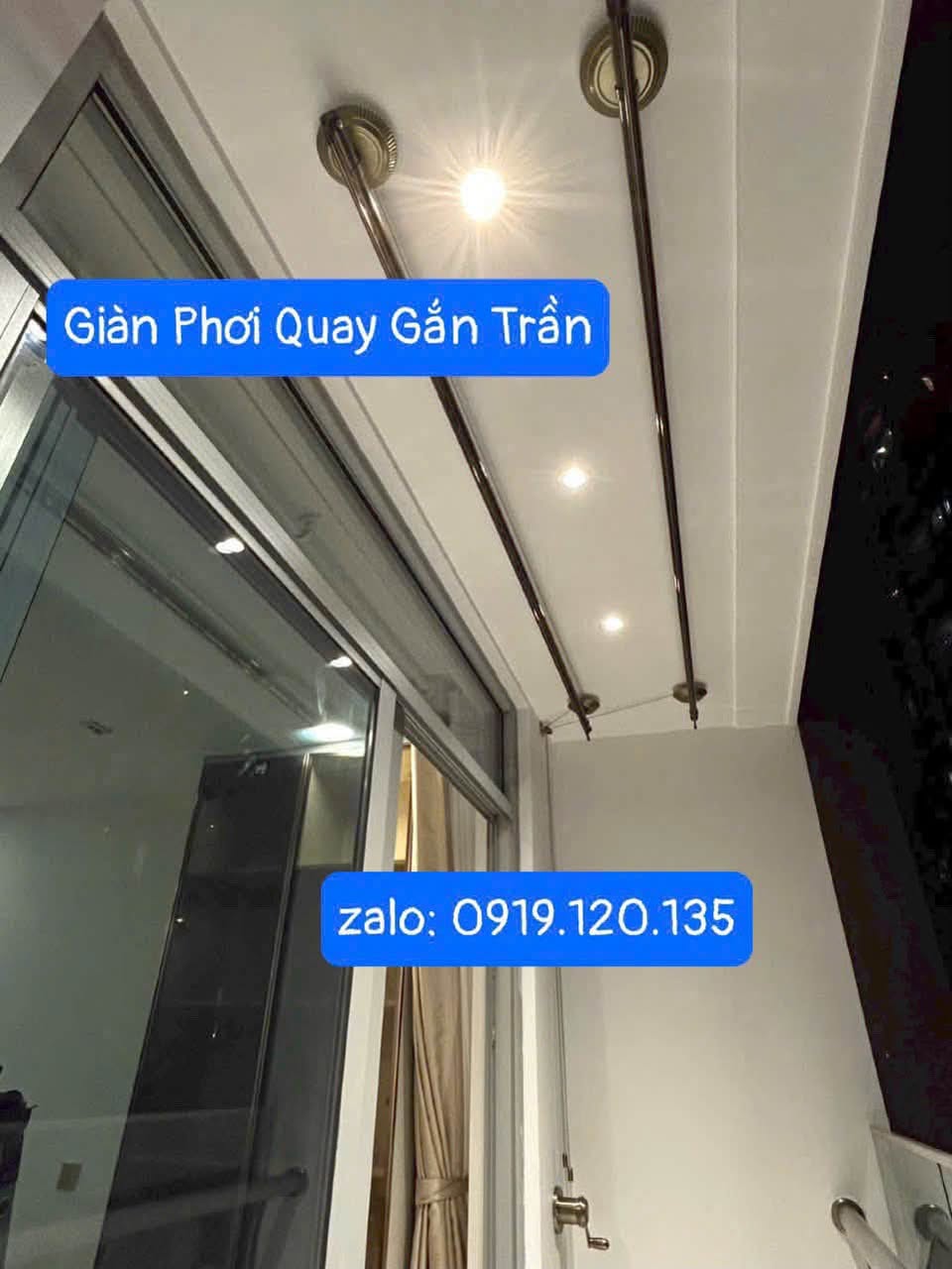 Dịch vụ lắp đặt giàn phơi thông minh, cửa lưới chống muỗi, lưới an toàn ban công, rèm vải, bạt che nắng mưa tận nơi tại Sài Gòn.